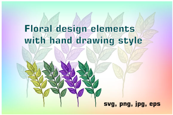 Download Floral Design Elements and Leaf - Floral design Collection