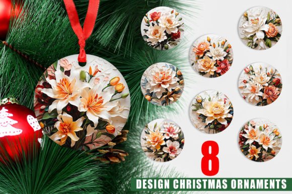 Download Ornament 3D Lily Flower Painting - Flower painting Collection