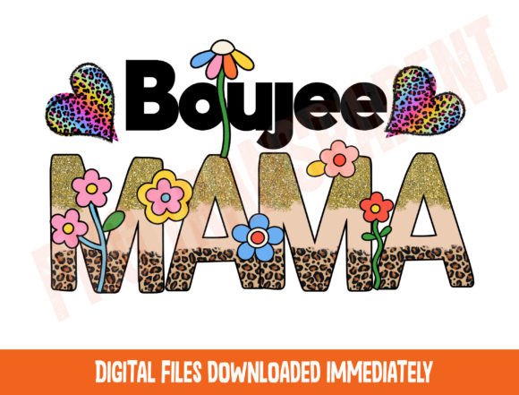 Download Boujee Mama PNG, Mom Sublimation Design - Mom sublimation design Collection